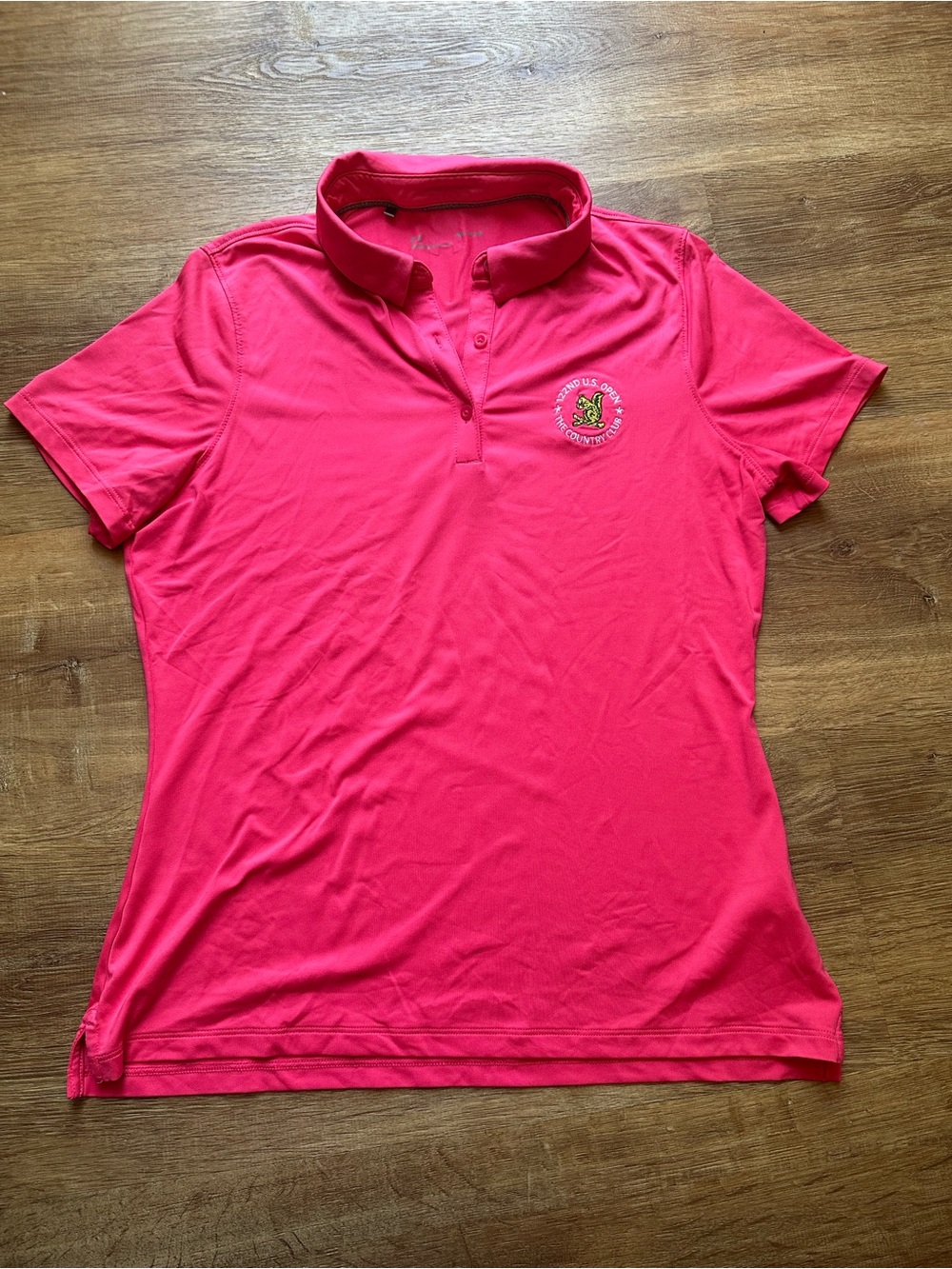 ⛳️ Under Armour 122nd U.S. Open The Country Club Women’s Pink Golf Polo 👚